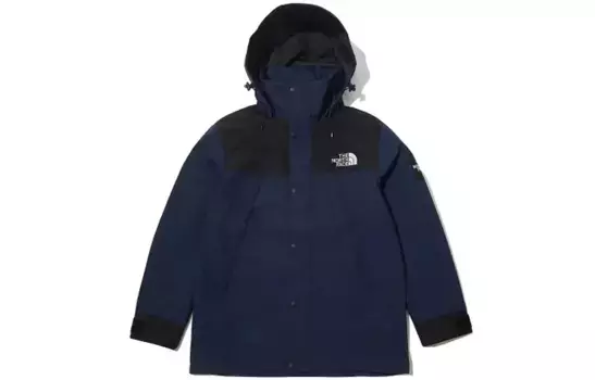 Куртка унисекс темно-синяя The North Face, темно-синий