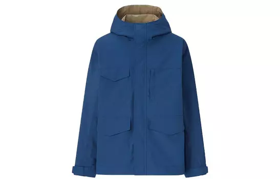 Куртка-ветровка Uniqlo мужская, 69 темно-синий