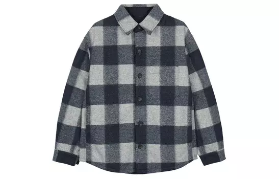 Куртка-рубашка Unisex Uniqlo Overshirt Jacket, 68 синий