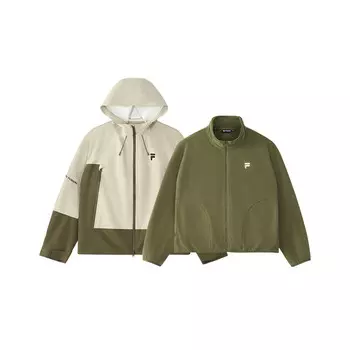 Куртка унисекс темный хаки Fila Fusion
