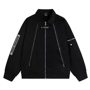 Куртка унисекс Tencent Video Doki, Черный (в комплекте с толстовкой)