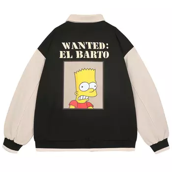 Куртка унисекс The Simpsons, черный
