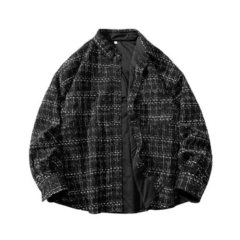 Куртка унисекс tre club, Черный (утолщенный)