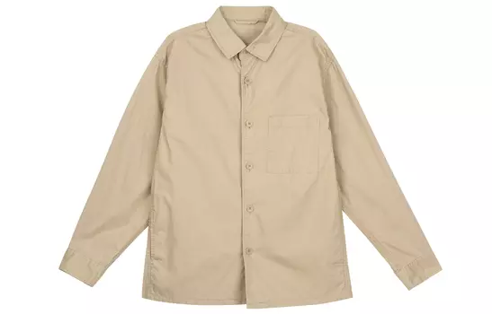 Куртка-рубашка UNIQLO, 31 бежевый