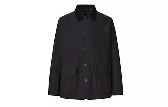 Утилитарная куртка Uniqlo, 09 черный