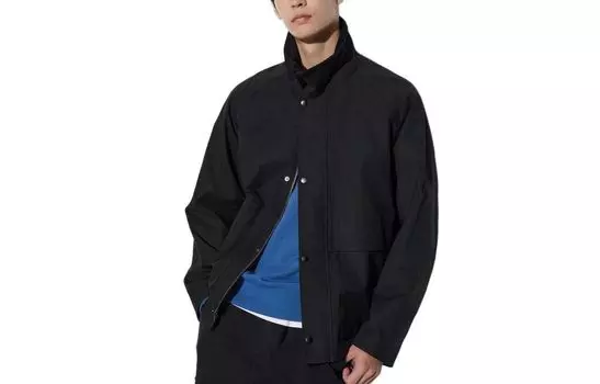 Куртка ветровка UNIQLO, 09 Black