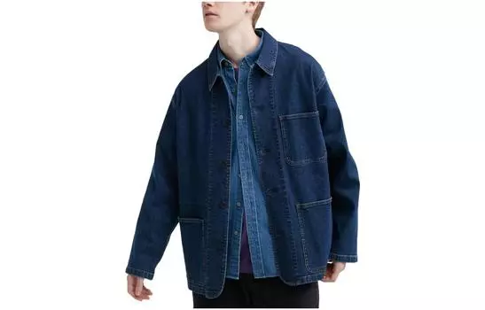 Куртка унисекс UNIQLO, цвет Blue