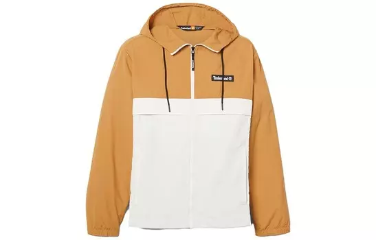 Куртка унисекс винтажная белого/пшеничного цвета Timberland, белый