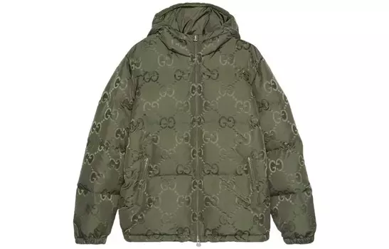 Куртка унисекс зеленая Gucci, зеленый