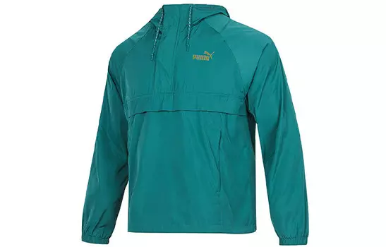 Куртка унисекс зеленая Puma, зеленый
