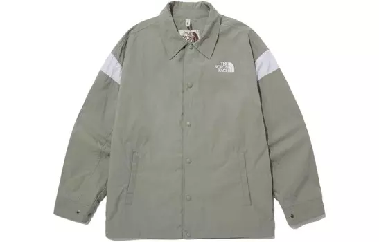 Куртка унисекс зеленая The North Face, зеленый