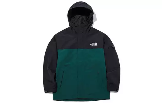 Куртка унисекс зеленая The North Face, зеленый