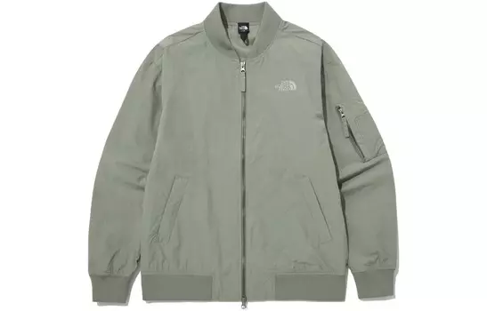 Куртка унисекс зеленая The North Face, зеленый