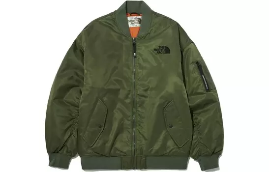 Куртка унисекс зеленая The North Face, зеленый