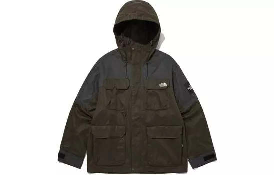 Куртка унисекс зеленая The North Face, зеленый