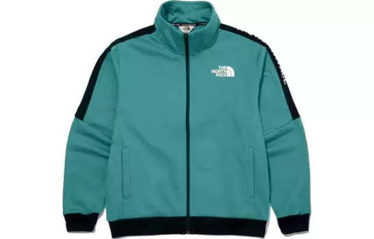 Куртка унисекс зеленая The North Face, зеленый