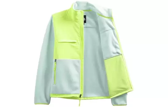 Куртка унисекс зеленая The North Face, зеленый