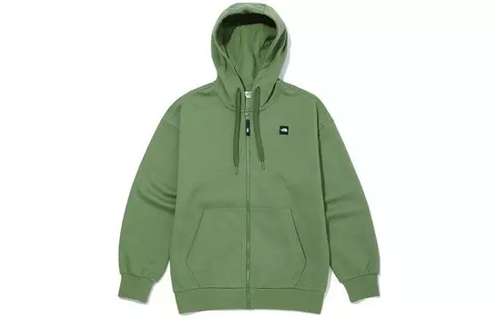 Куртка унисекс зеленая The North Face, зеленый