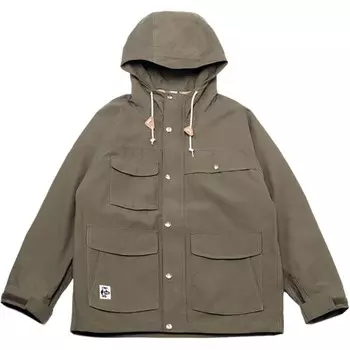 Куртка унисекс зеленый Chums