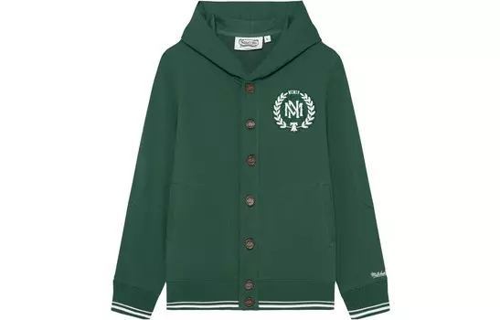 Куртка унисекс зеленый Mitchell Ness
