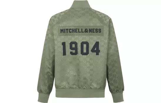 Куртка унисекс зеленый Mitchell Ness