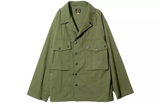 Куртка унисекс зеленый Needles