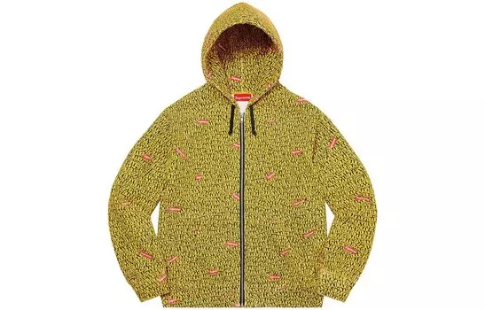 Куртка унисекс желтая Supreme, желтый