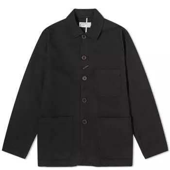 Куртка Universal Works Nebraska из хлопка Bakers Core, черный