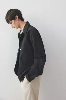 Куртка-Универсал из нейлона, прямого кроя. H&M, черный