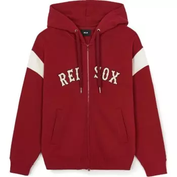 Куртка университетская унисекс красный Mlb