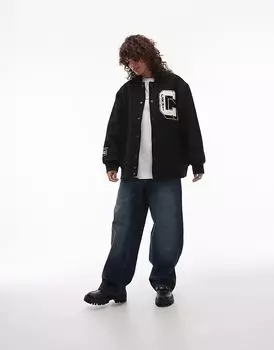 Куртка университетской команды Ducks черного цвета Carhartt WIP