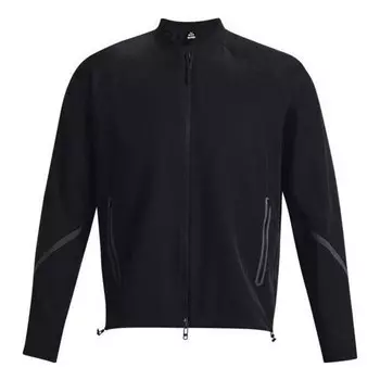 Куртка unstoppable bomber jacket 'black' Under Armour, черный