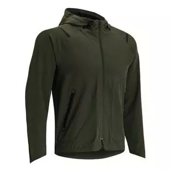 Куртка unstoppable jacket 'army green' Under Armour, зеленый