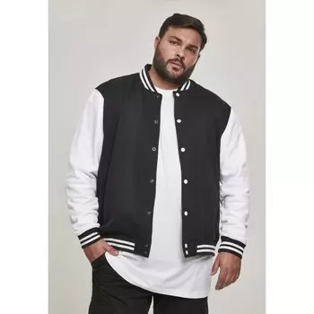 Куртка Urban Classics 2-Tone College Sweat Gt, черный