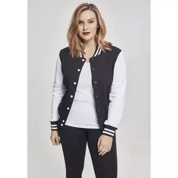 Куртка Urban Classics 2-Tone College Sweat Gt, черный