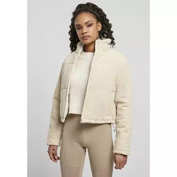 Куртка Urban Classics Corduroy Puffer, белый