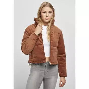 Куртка Urban Classics Corduroy Puffer, оранжевый