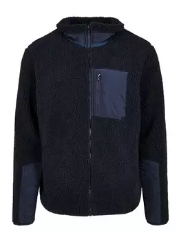 Куртка Urban Classics Fleece, морской синий