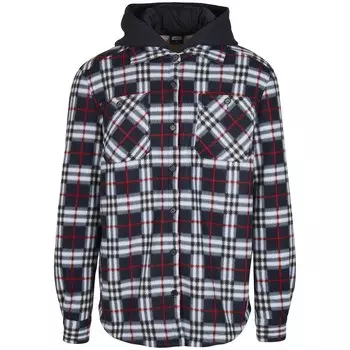 Куртка Urban Classics Fleece With Hood, синий