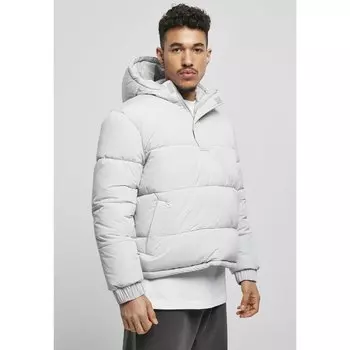 Куртка Urban Classics Hooded Cropped, серый