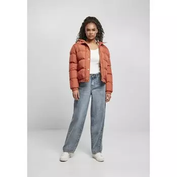 Куртка Urban Classics Hooded Puffer-Big, красный