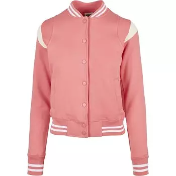 Куртка Urban Classics Inset College-Big, розовый