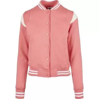 Куртка Urban Classics Inset College, розовый