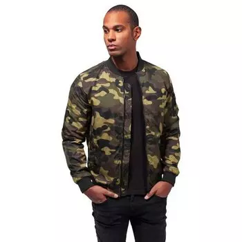 Куртка Urban Classics Light Camo, зеленый