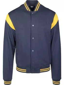 Куртка Urban Classics n, цвет navy/chrome yellow