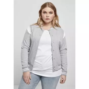 Куртка Urban Classics Organic Inset College (Big ), серый