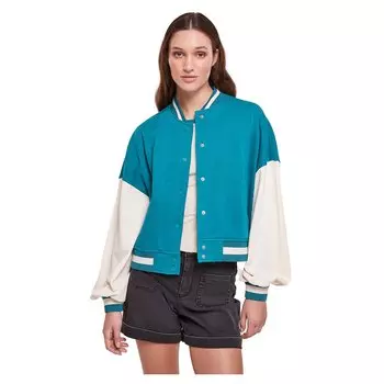 Куртка Urban Classics Oversized 2 Tone College Terry, синий