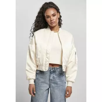 Куртка Urban Classics Oversized Satin Big, белый