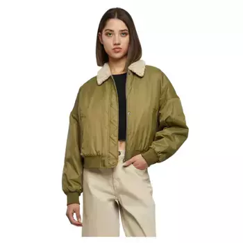 Куртка Urban Classics Pilot bomber, зеленый