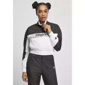 Куртка Urban Classics Pull-On Starter Colorblock, черный